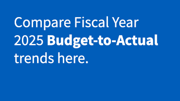 Compare Fiscal Year 2025 Budget-to-Actual trends here.